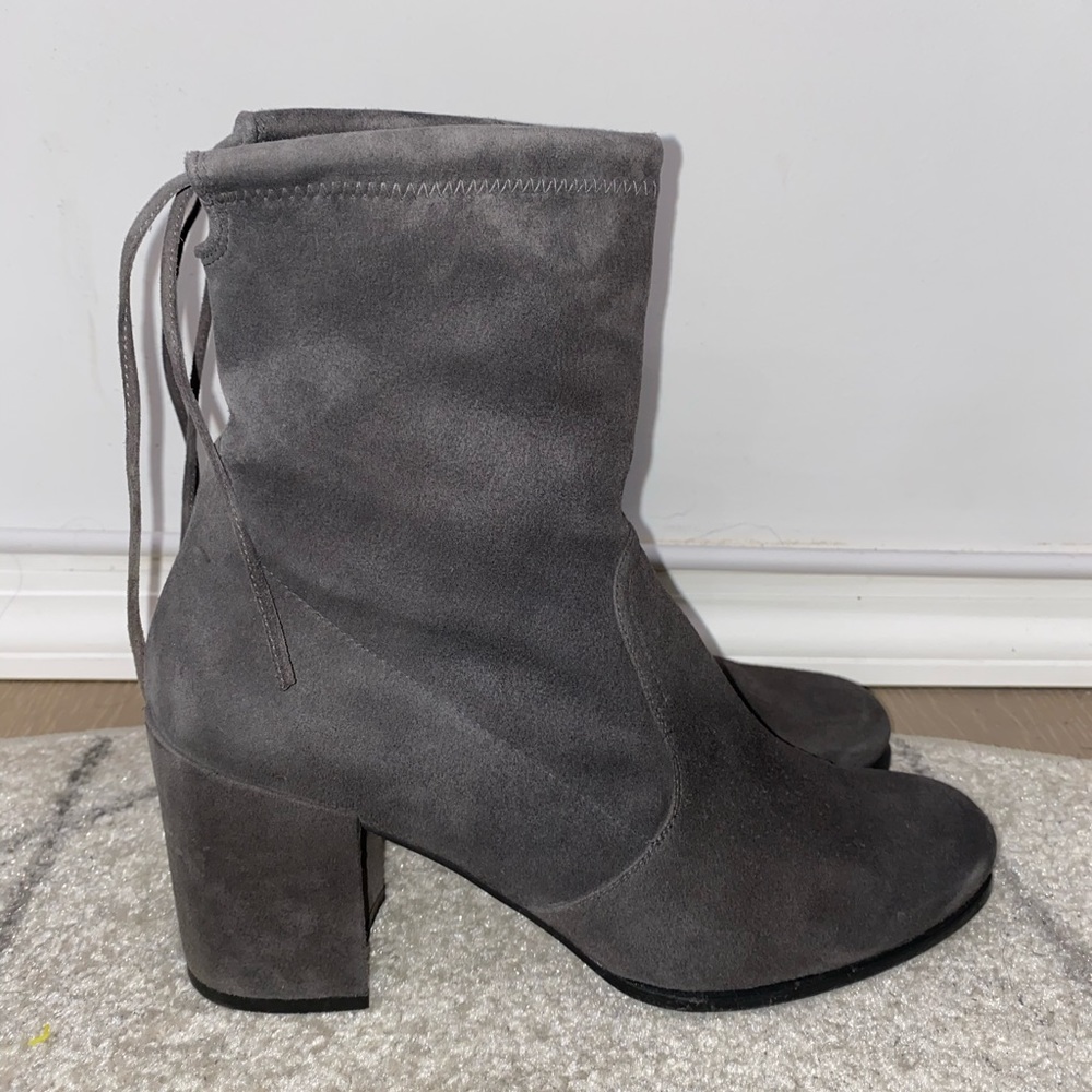 Stuart Weitzman - Shorty Block Heel Boot - image 4